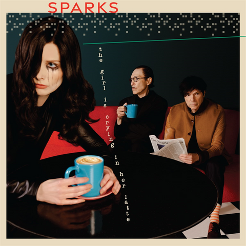 SPARKS - THE GIRL IS CRYING IN HER LATTE (LP - DELUXE | CLEAR - 2023)