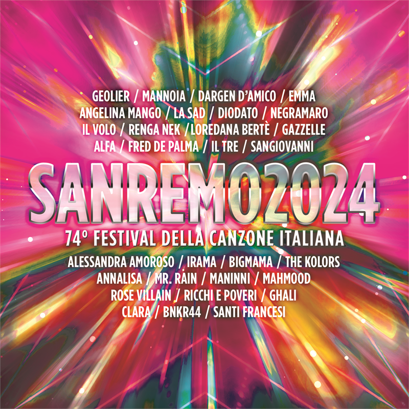 SANREMO - ARTISTI VARI - SANREMO 2024 (2024 - 2CD | COMPILATION)