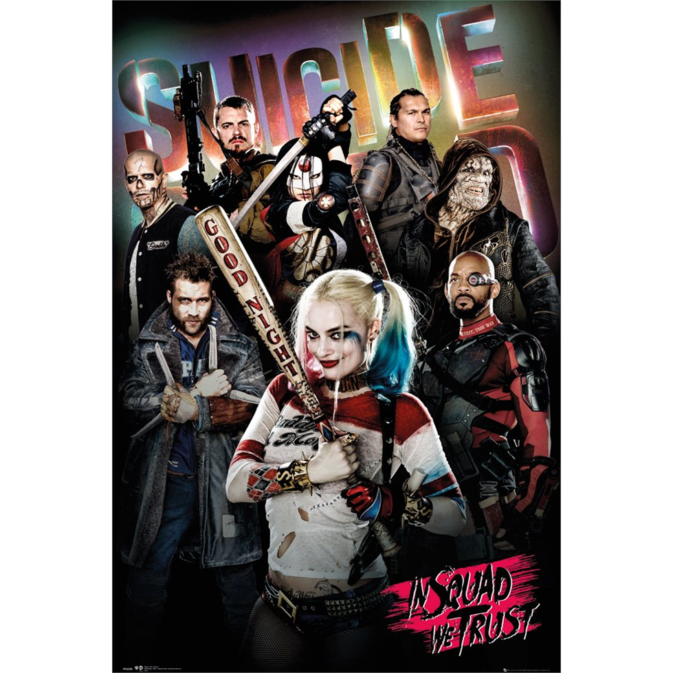 SUICIDE SQUAD - IN SQUAD WE TRUST - 519 - POSTER 61X91,5