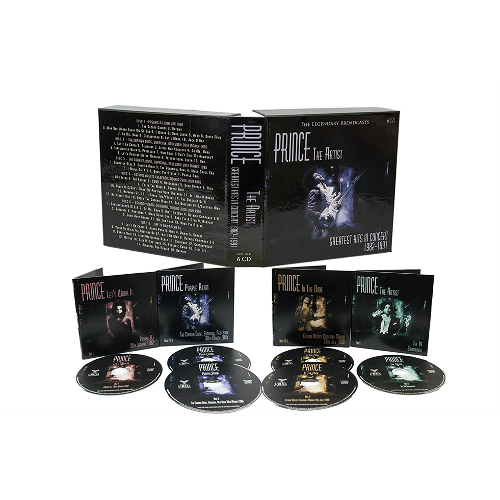 PRINCE - THE ARTIST IN CONCERT (6CD - 1982-91)