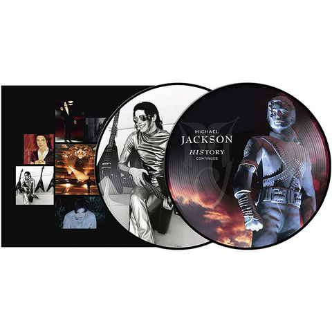 MICHAEL JACKSON - HISTORY: CONTINUES (2LP - PICTURE DISC | REM18 - 1995)