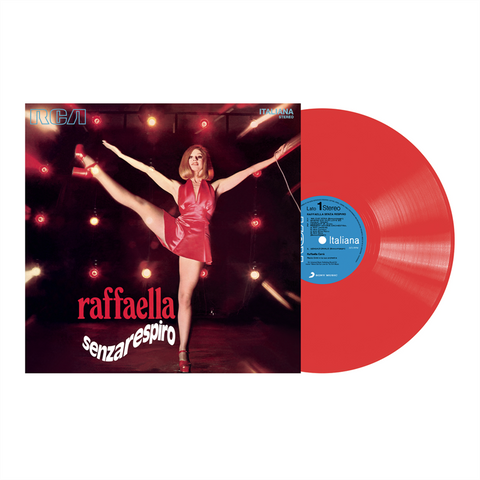 RAFFAELLA CARRA' - SENZARESPIRO (LP - ROSSO | REM22 - 1972)