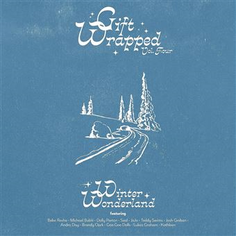 WINTER WONDERLAND - ARTISTI VARI - GIFT WRAPPED VOL.4: WINTER WONDERLAND (LP - BIANCO | COMPILATION - 2023)