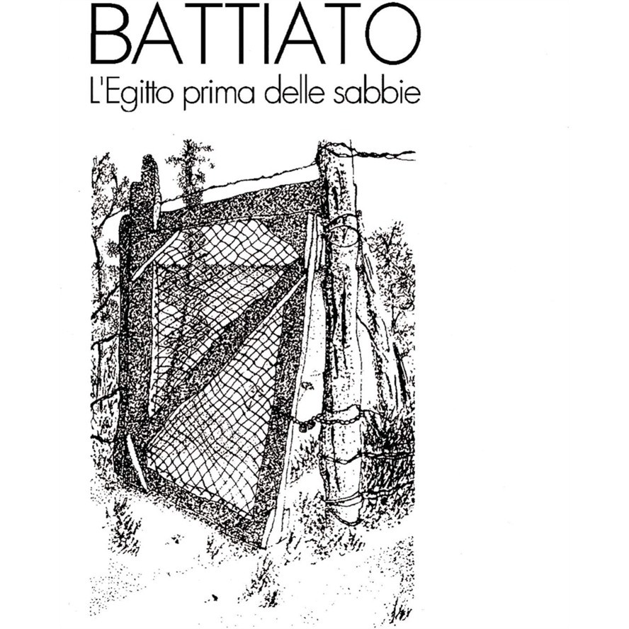 FRANCO BATTIATO - L'EGITTO PRIMA DELLE SABBIE (LP - BIANCO | REM23 - 1978)