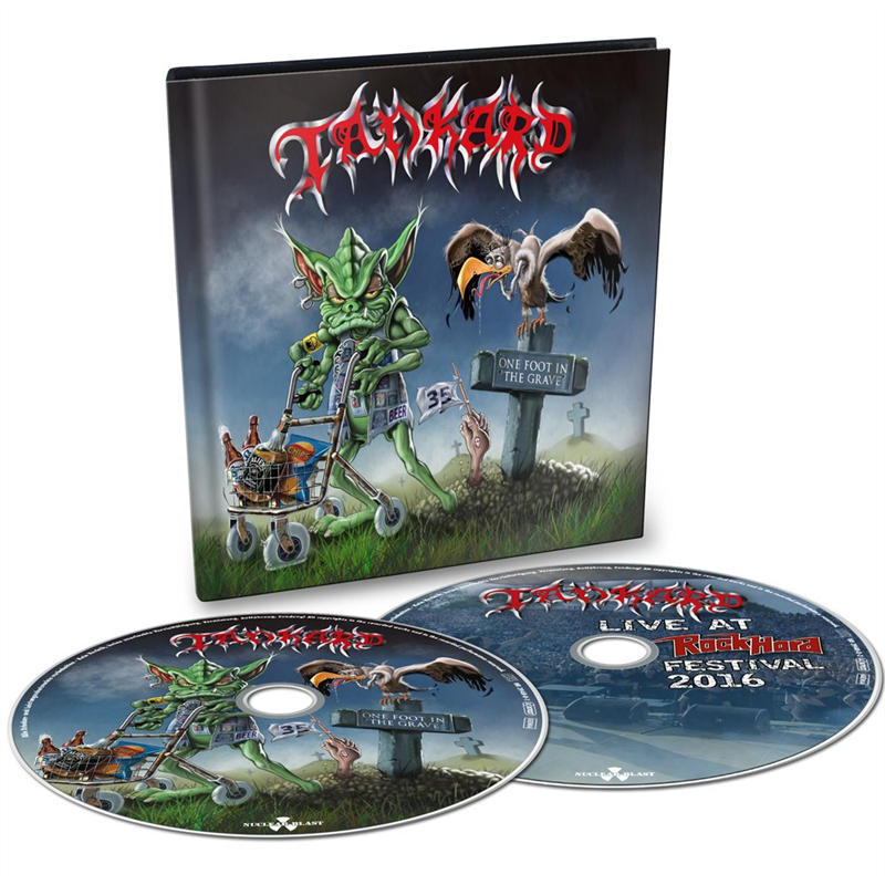 TANKARD - ONE FOOT IN THE GRAVE (2017 - DIGIPACK)