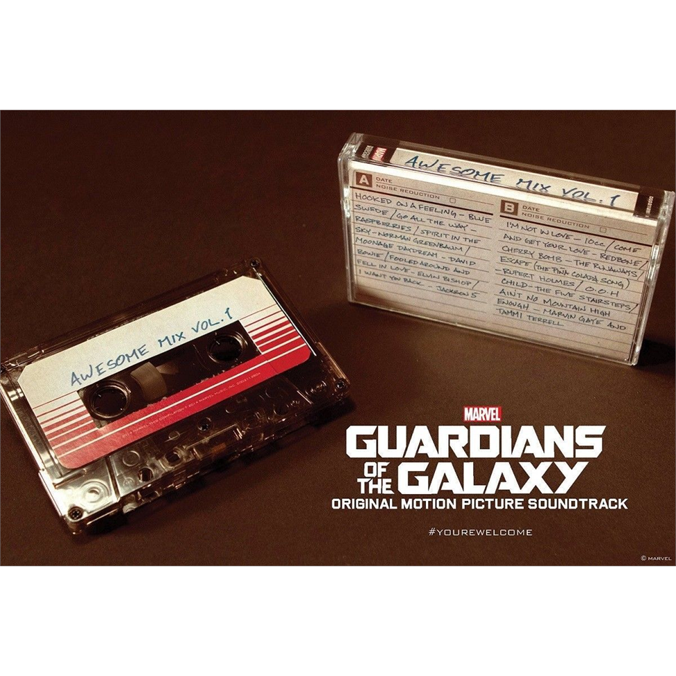 GUARDIANI DELLA GALASSIA - AWESOME MIX VOL.1 (2014 - MUSICASSETTA)