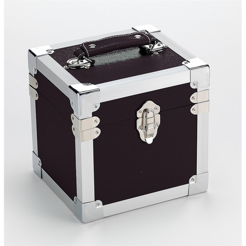 FLIGHT CASE - STEEPLETON - VALIGETTA PORTA DISCHI - RECORD CASE - BLACK 7'' - 50 DISCHI - VALIGETTA PORTA DISCHI