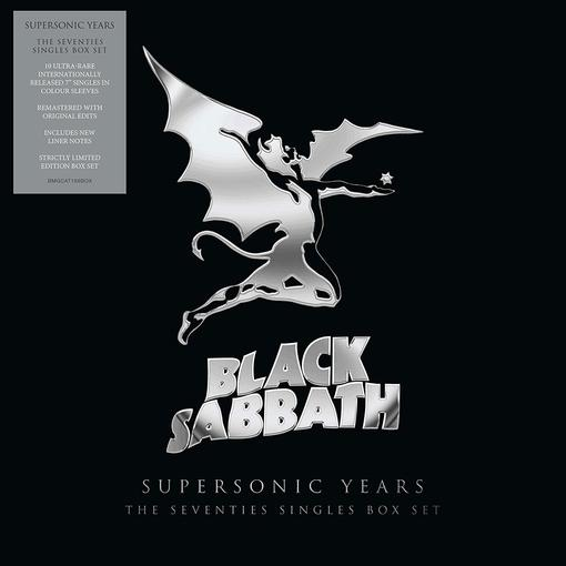 BLACK SABBATH - SUPERSONIC YEARS | 70'S SINGLES BOX SET (10X7'' - LTD ED)