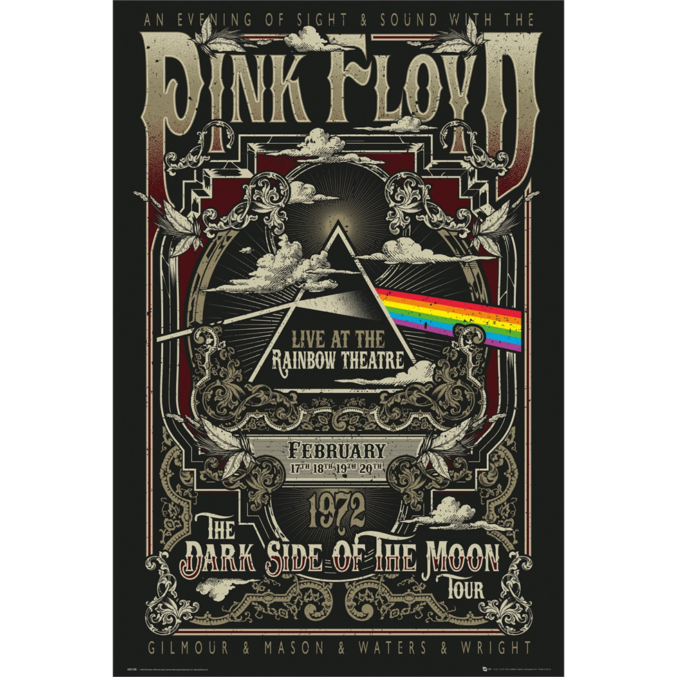 PINK FLOYD - RAINBOW THEATRE - 615 - POSTER 61X91,5
