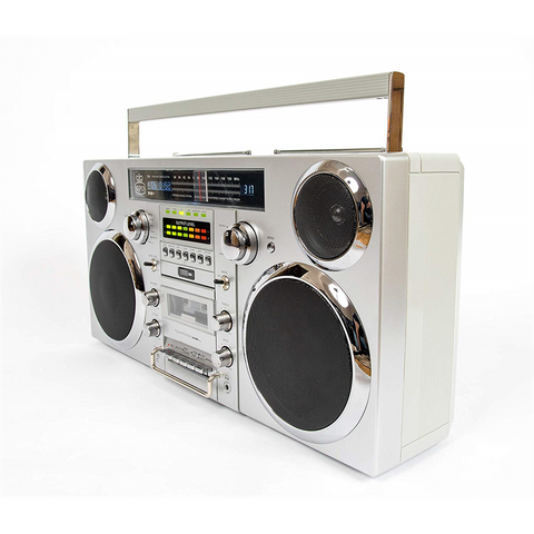 GPO - BROOKLYN GHETTOBLASTER - GHETTOBLASTER  - BLUETOOTH / CD / CASSETTE / USB / DAB RADIO