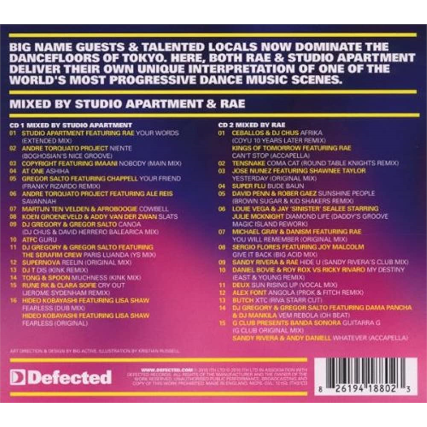 DEFECTED IN THE HOUSE TOKYO 11-V/A - IN THE HOUSE: TOKYO 11 (2010 - 2CD | MIXED)