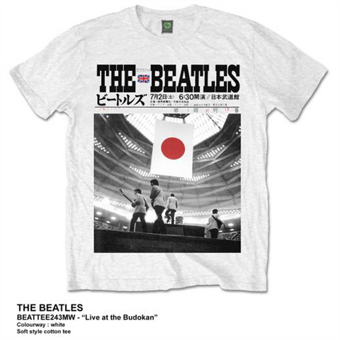 THE BEATLES - LIVE AT THE BUDOKAN - Bianco