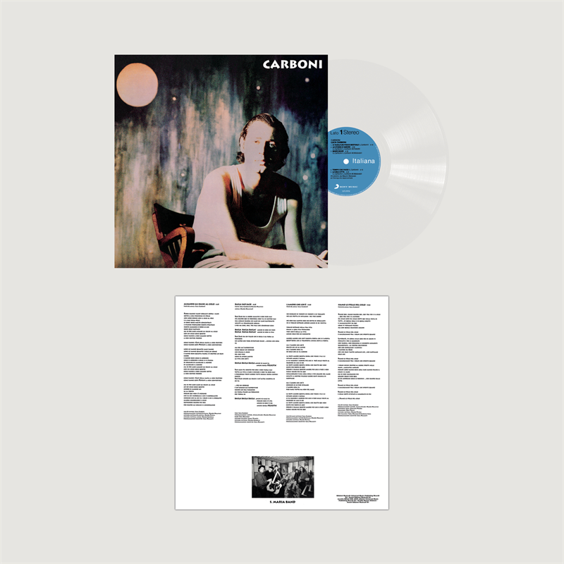 LUCA CARBONI - CARBONI (LP - 30TH ANN | TRASPARENTE | REM22 - 1992)