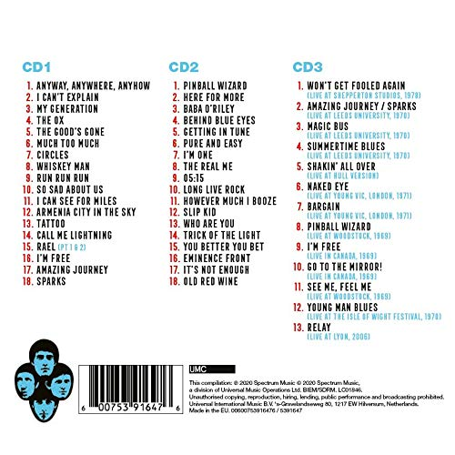 THE WHO - THE ESSENTIAL (2020 - 3CD BEST)