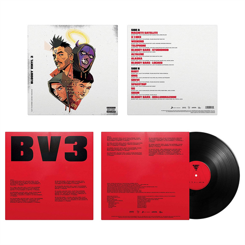BLOODY VINYL - SLAIT / THASUP / MACHETE - BV3 (LP - 2020)