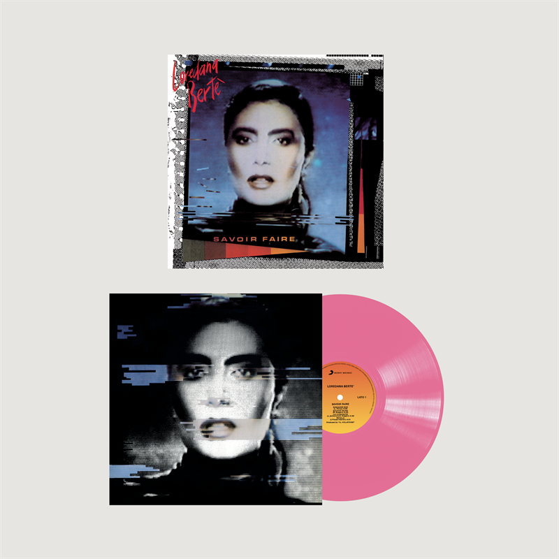 LOREDANA BERTE' - SAVOIR FAIRE (LP - ROSA | REM22 - 1984)