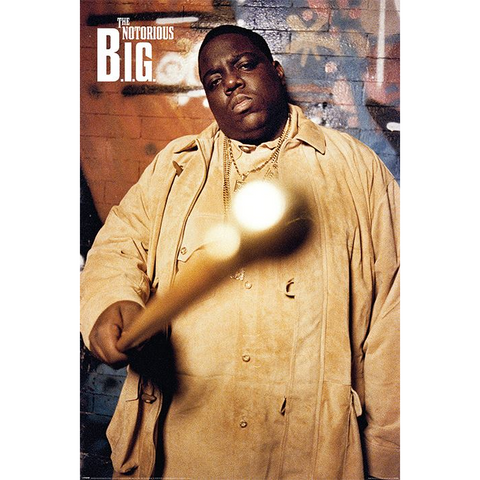 NOTORIOUS B.I.G. - BASTONE - 756 - POSTER 61X91,5 CM