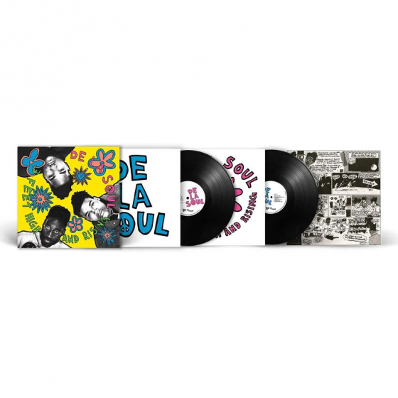 DE LA SOUL - 3 FEET HIGH AND RISING (2LP - REM23 - 1989)