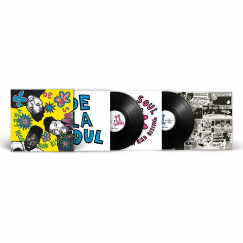 DE LA SOUL - 3 FEET HIGH AND RISING (2LP - REM23 - 1989)