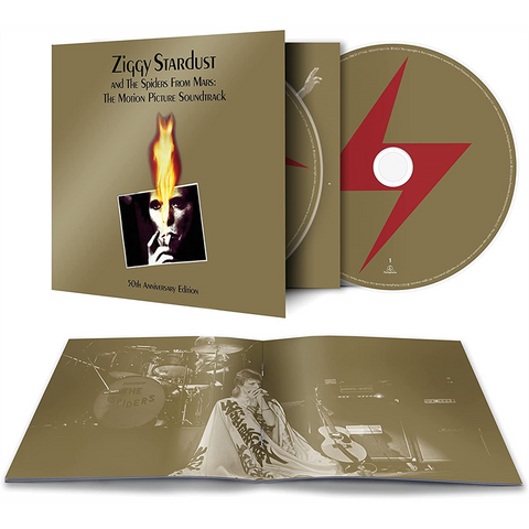 DAVID BOWIE - ZIGGY STARDUST & SPIDERS FROM MARS:  THE MOTION PICTURE SOUNDTRACK (1973 - 50TH ANN - 2CD | REM23)