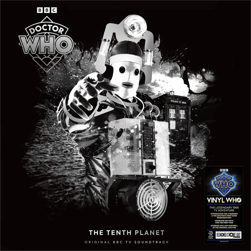 DOCTOR WHO - SOUNDTRACK - TENTH PLANET (2LP - SILVER&WHITE - RSD'25)
