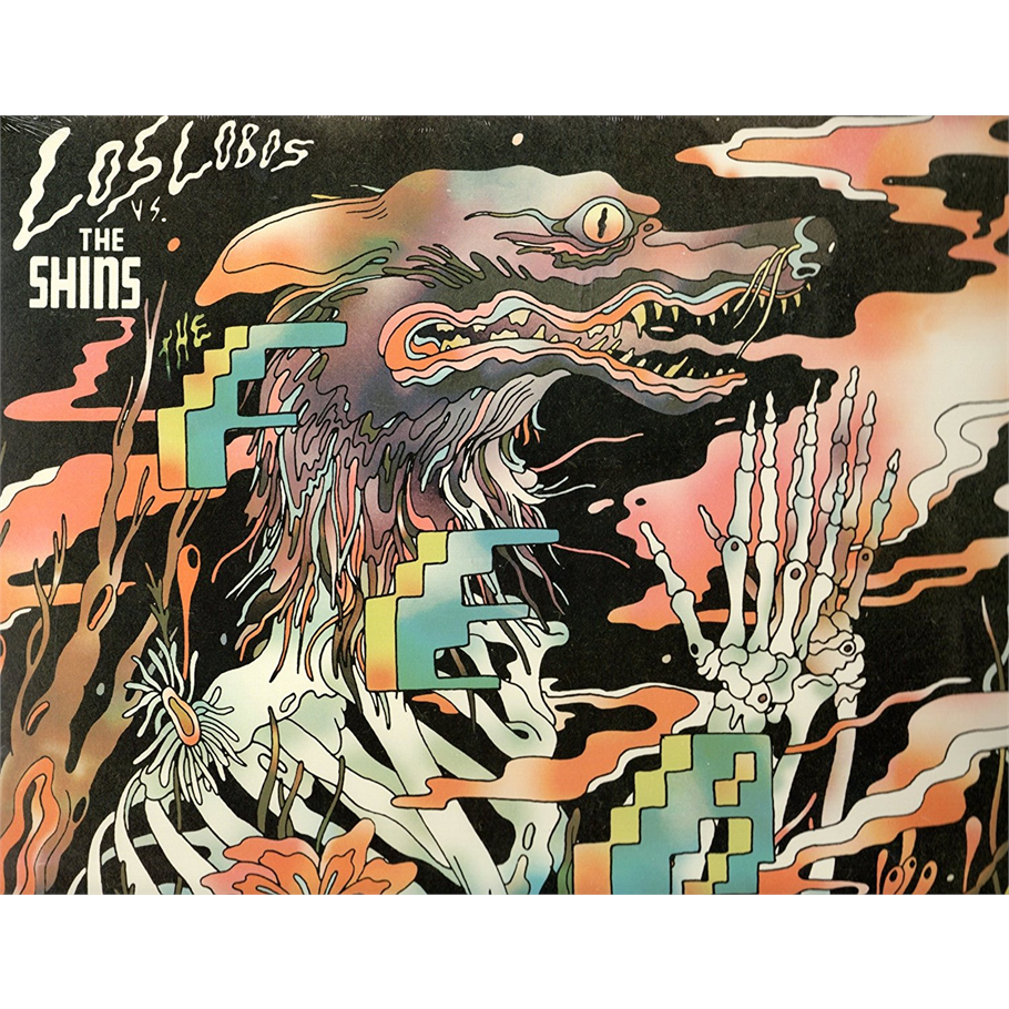 THE SHINS VS LOS LOBOS - SHINS VS LOS LOBOS  (LP - CLEAR PINK - RSD'18)