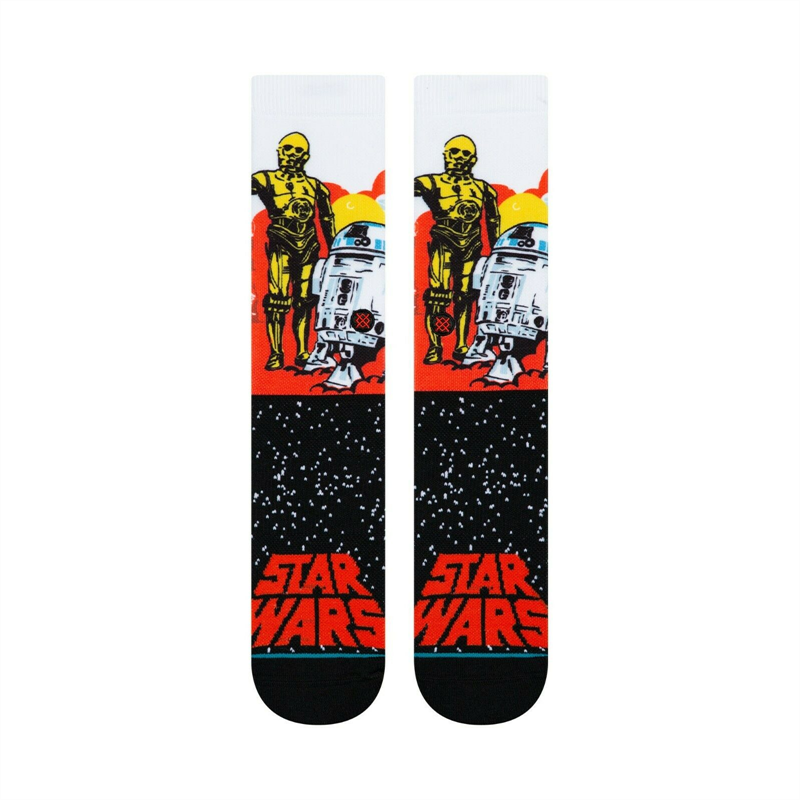 STAR WARS - STANCE - DROIDS - CALZINI - M - ORANGE