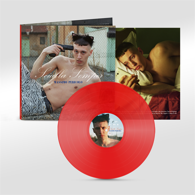 MASSIMO PERICOLO - SCIALLA SEMPER (LP - ROSSO | ORIGINAL ARTWORK + BONUS TRACK | REM24 - 2019)