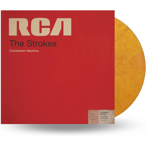 THE STROKES - COMEDOWN MACHINE (LP - GIALLO&ROSSO MARBLED | REM23 - 2013)