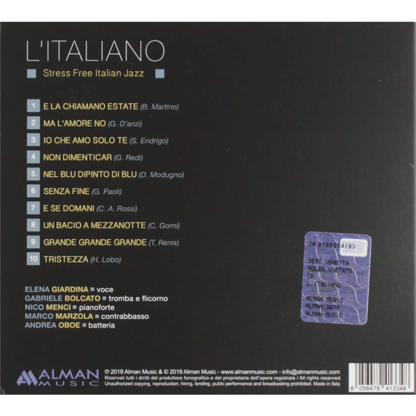 CLUB BOLCATO & ELENA GIARDINA - L'ITALIANO (2019)