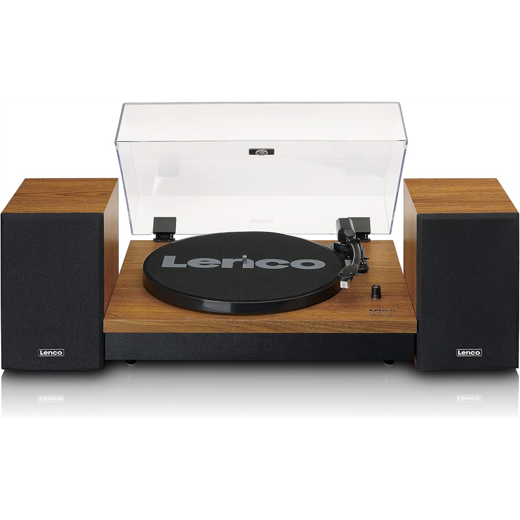 LENCO - GIRADISCHI - LENCO - GIRADISCHI LEGNO | LS-310 WALNUT | PIATTO CON DIFFUSORI AUDIO INCORPORATI | BLUETOOTH