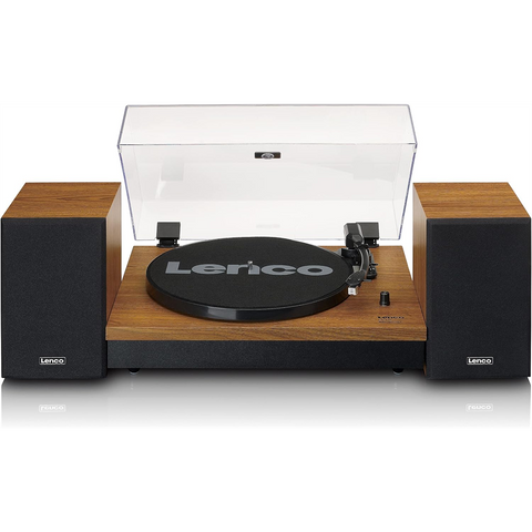 LENCO - GIRADISCHI - LENCO - GIRADISCHI LEGNO | LS-310 WALNUT | PIATTO CON DIFFUSORI AUDIO INCORPORATI | BLUETOOTH