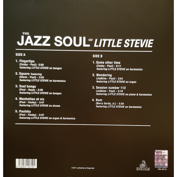 STEVIE WONDER - THE JAZZ SOUL OF LITTLE STEVIE (LP - 1962)