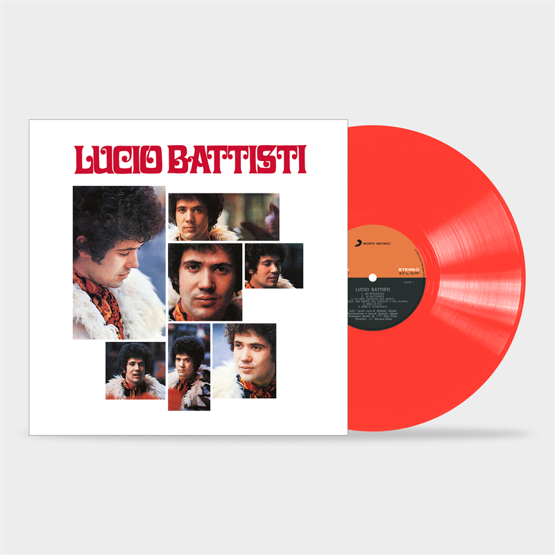 LUCIO BATTISTI - LUCIO BATTISTI (LP - ROSSO | REM23 - 1969)