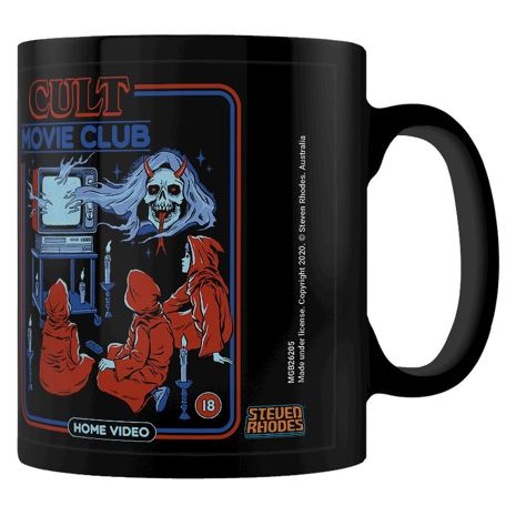 STEVEN RHODES - MOVIE CLUB - TAZZA CERAMICA | NERA