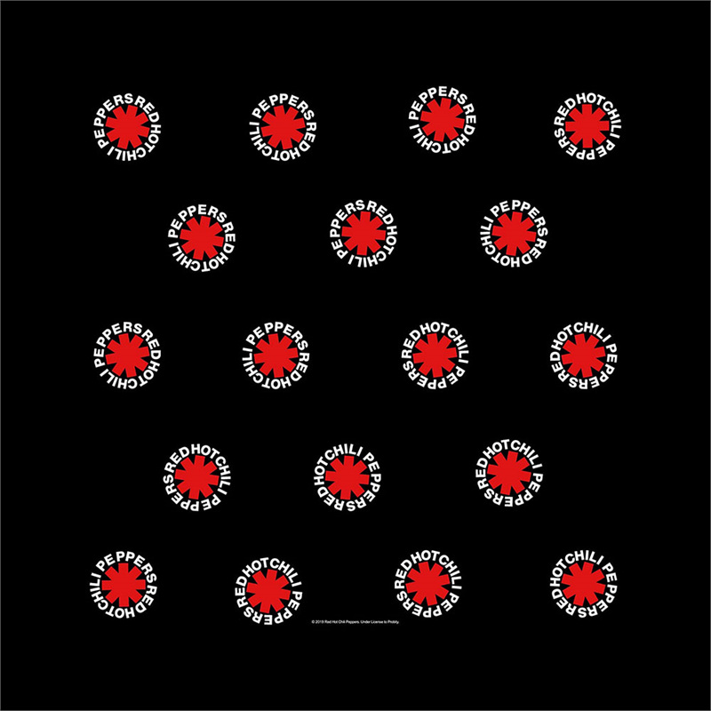 RED HOT CHILI PEPPERS - LOGO - BANDANA