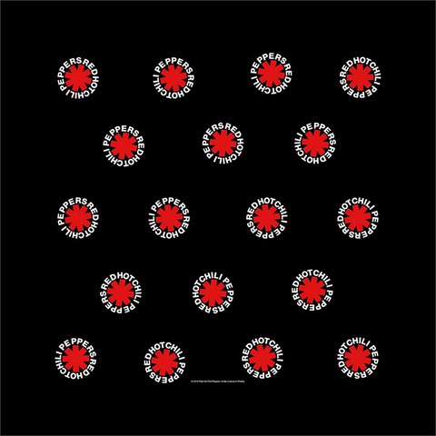 RED HOT CHILI PEPPERS - LOGO - BANDANA