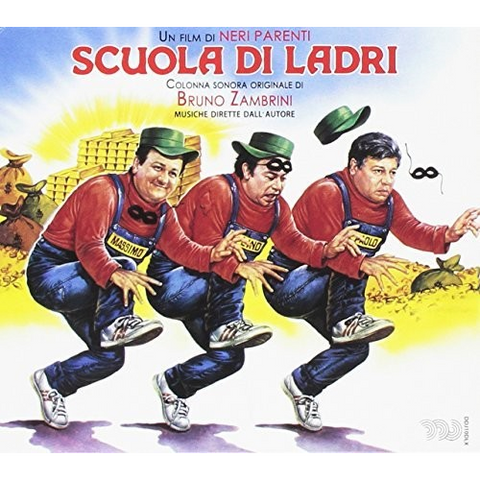 COLONNA SONORA - BRUNO ZAMBRINI - SCUOLA DI LADRI (CD+BOOK)