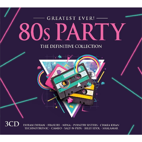 ARTISTI VARI - GREATEST EVER! 80’S PARTY (2016 - 3CD COMP.)
