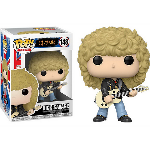 DEF LEPPARD - RICK SAVAGE - FUNKO POP! ROCKS