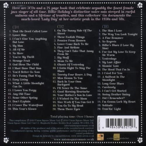 BILLIE HOLIDAY - THE ESSENTIAL COLLECTION (3CD - LATTA)