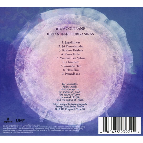 ALICE COLTRANE - KIRTAN: TURIYA SINGS (1982 - REM’21)