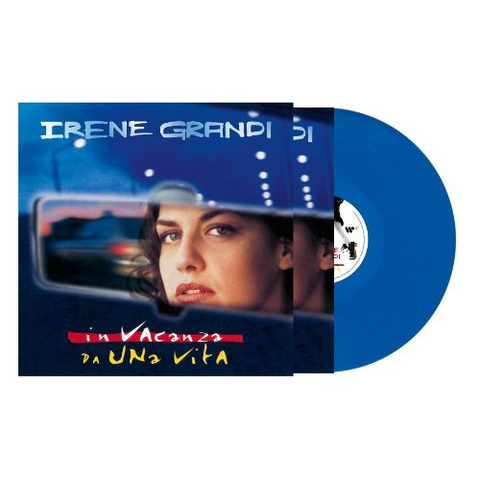 IRENE GRANDI - IN VACANZA DA UNA VITA (LP - 30TH ANN | BLU - AUTOGRAFATO | REM25 - 1995)
