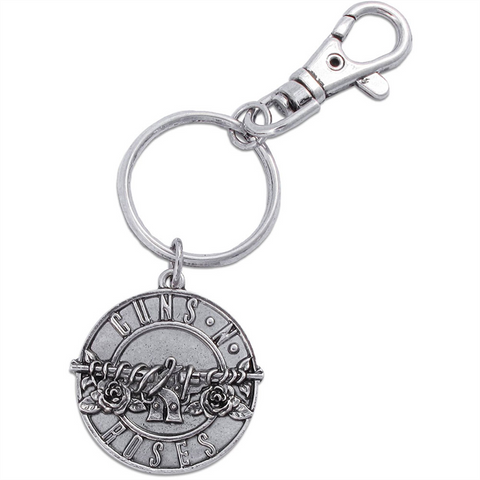 GUNS N' ROSES - DISC LOGO - PORTACHIAVI