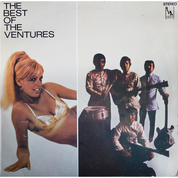 THE VENTURES - THE BEST OF THE VENTURES (LP - USATO | RISTAMPA '72 - 1967)