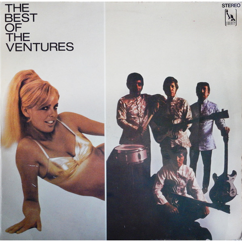 THE VENTURES - THE BEST OF THE VENTURES (LP - USATO | RISTAMPA '72 - 1967)