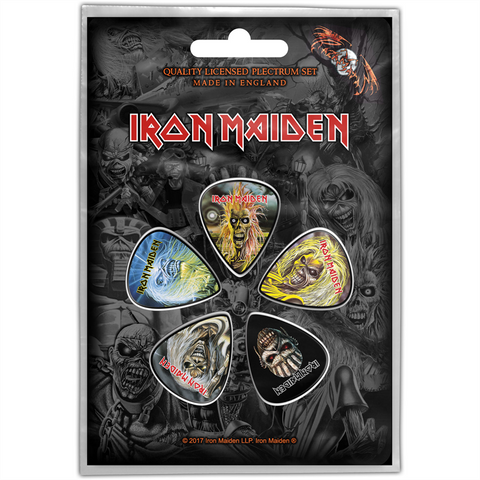 IRON MAIDEN - THE FACES OF EDDIE (SET PLETTRI)
