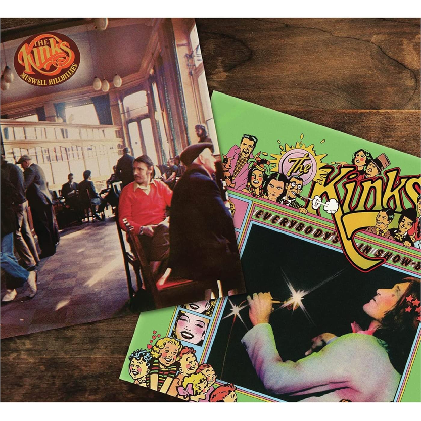 THE KINKS - MUSWELL HILLBILLIES / EVERYBODY'S IN SHOW-BIZ (1971-72 – REM22 | 2CD)