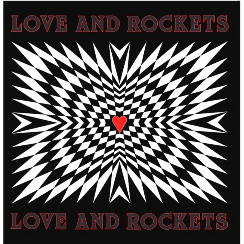 LOVE AND ROCKETS - LOVE AND ROCKETS (LP – REM23 – 1989)