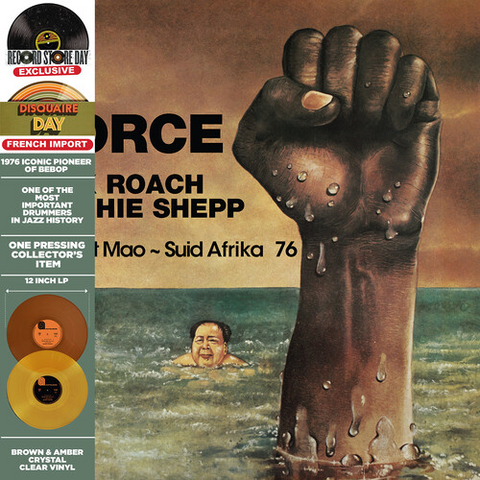 MAX ROACH & ARCHIE SHEPP - FORCE SWEET MAO SUID AFRIKA 76 (2LP - CLRD - RSD'23)